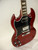 2022 Gibson SG Standard left-Handed Electric Guitar, Heritage Cherry w/ Case - Previously Owned