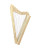 Rees Harps Harpsicle Harp - 26 strings, No levers, Ruby Frost Rees Harps Harpsicle Harp - 26 strings, No levers, Ruby Frost