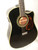 Sigma DM-2CE Dreadnought Cutaway Acoustic Electric Guitar, Black - Previously Owned