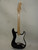 2013 Fender Eric Clapton "Blackie" Stratocaster Electric Guitar, Maple Fingerboard, Black w/ Case - Previously Owned
