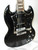 2007 Gibson SG Standard MODIFIED Electric Guitar, Ebony w/ Case - Previously Owned