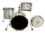 Sonor AQX 4-Piece Bop Drum Kit, White Sparkle - Previously Owned
