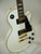 2015 Epiphone Les Paul Custom Pro Electric Guitar, Gold Hardware, Alpine White - Previously Owned