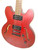 2007 Epiphone DOT Studio Semi-Hollow Electric Guitar, Worn Cherry w/ Case - Previously Owned