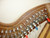 Mid-East Minstrel 29-Strings Rosewood Harp (Celtic Thistle) w/ Bag - Previously Owned