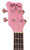 KOHALA Soprano Tiki Series Ukulele Satin Pink