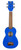 KOHALA Soprano Tiki Series Ukulele Satin Ocean Blue