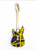 Eddie Van Halen Mini Guitar - EVH Black and Yellow VH2 Bumble Bee *Great Gift Item!