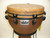 Remo Mondo Key-Tuned Djembe Earth, 14" x 25", Earth Finish w/ Stand - Previously Owned