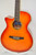 Ibanez AEG18LII Cutaway Left-Handed Acoustic Electric Guitar, Vintage Violin Sunburst - Previously Owned