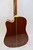 Zager ZAD-50CE Easy Play Acoustic Electric Guitar, Natural w/ Case - Previously Owned
