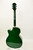 Luna Flora Moonflower Folk Acoustic Electric Guitar, Transparent Mallard - Previously Owned