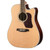 WALDEN D603CE Natura Solid Sitka Top-Ovangkol Dreadnought Acoustic Cutaway-Electric - Satin Natural with Bag
