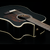 WALDEN D642RCEB-G Natura Solid Sitka Top-Mahogany 12-String Armrest Dreadnought Acoustic Cutaway-Electric - Gloss Black wth Bag