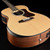 WALDEN NATURA 500 Armrest Grand Auditorium, 6-string Acoustic-electric, Solid Spruce top, Mahogany back & sides, Rosewood bridge & Fingerboard, MG-20 electronics, gigbag - Open Pore Satin Natural.
