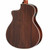 WALDEN G633CE Natura Solid Cedar Top/Ovangkol Grand Auditorium Acoustic Cutaway-Electric - Satin Natural with Bag