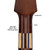 Walden T350 Standard 7/8 sized Travel Body Acoustic - Gloss Natural with Bag