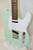 2024 Squier FSR Squier Sonic Telecaster Electric Guitar, Laurel Fingerboard, White Pickguard, Surf Green - Previously Owned