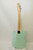 2024 Squier FSR Squier Sonic Telecaster Electric Guitar, Laurel Fingerboard, White Pickguard, Surf Green - Previously Owned