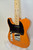 2015 Squier Affinity Series Telecaster Left-Handed Electric Guitar, Maple Fingerboard, Butterscotch Blonde w/ Bag - Previously Owned