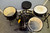 Ludwig Questlove Pocket Kit 4-Piece Drum Set, Black Sparkle w/ Hardware - Previously Owned