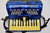 Lolite Piano Accordion, Blue w/ Case & Straps - Previously Owned