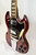 Vintage 1967 Gibson SG Standard "Large Guard" with Maestro Vibrola Electric Guitar, Cherry w/ Case - Previously Owned