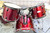 Pearl Forum Series 5-Piece Drum Set, Metallic Wine Red w/ Hardware & Cymbals - Previously Owned