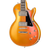 Epiphone Futura Les Paul Custom Electric Guitar, Firestorm Shift w/ Gig Bag