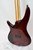 2025 Ibanez Standard SR370E Fretless 4-String Electric Bass Guitar, Brown Burst - Previously Owned