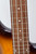 2025 Ibanez Standard SR370E Fretless 4-String Electric Bass Guitar, Brown Burst - Previously Owned