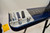 Rogue RLS-1 Lap Steel Guitar, Metallic Blue w/ Stand & Gig Bag - Previously Owned