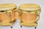 LP Matador Wood Bongos, Natural/Gold - Previously Owned