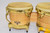 LP Matador Wood Bongos, Natural/Gold - Previously Owned