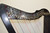 Rees Harps Fullsicle Harp, 26 Strings, With LR Baggs Pickup System, Metallic Black Finish - Previously Owned