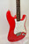 1993 Fender Squier Series Stratocaster MIK Electric Guitar, Rosewood Fingerboard, Torino Red w/ Lace Sensor Pickups & Sperzel Locking Tuning Gears - Previously Owned