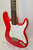1993 Fender Squier Series Stratocaster MIK Electric Guitar, Rosewood Fingerboard, Torino Red w/ Lace Sensor Pickups & Sperzel Locking Tuning Gears - Previously Owned