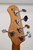 Sadowsky MetroExpress Modern 5-String Bass Guitar, Maple Fingerboard, Silver Metallic w/ Bag - Previously Owned