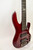 ESP LTD B-305FM 5-String Electric Bass Guitar, Trans Red - Previously Owned