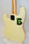 1994 Squier Standard Precision Bass 4-String Electric Bass Guitar, Rosewood Fingerboard, Antique White MIK - Previously Owned