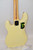 1994 Squier Standard Precision Bass 4-String Electric Bass Guitar, Rosewood Fingerboard, Antique White MIK - Previously Owned