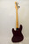 2008 Fender Standard Jazz Bass, Rosewood Fingerboard, Midnight Wine - Previously Owned