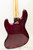 2008 Fender Standard Jazz Bass, Rosewood Fingerboard, Midnight Wine - Previously Owned