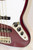 2008 Fender Standard Jazz Bass, Rosewood Fingerboard, Midnight Wine - Previously Owned