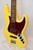 2008 Fender Deluxe Active Jazz Bass, Rosewood Fingerboard, Vintage White w/ Featherweight Case - Previously Owned
