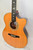 PRS SE A30E Angelus Cutaway Acoustic Electric Guitar, Natural w/ Case - Previously Owned
