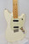 2017 Fender Mustang Electric Guitar, Maple Fingerboard, Olympic White - Previously Owned