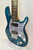Samick 7-String Electric Guitar, Transparent Blue Made in Korea - Previously Owned - Previously Owned