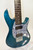 Samick 7-String Electric Guitar, Transparent Blue Made in Korea - Previously Owned - Previously Owned