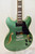 2019 Ibanez AS73 Artcore Hollow-Body Electric Guitar, Olive Metallic - Previously Owned